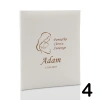 Album dziecięcy, wklejany 40 kremowych stron, personalizowany 12 wzorów do wyboru: Chrzest Metryczka Mój pierwszy album